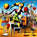 AIアートポスター surrealisに影響されないカナブストラクドによる 「現代的シュールリアリズム」 オリジナルアート作品 アートポスター アートプリント ...