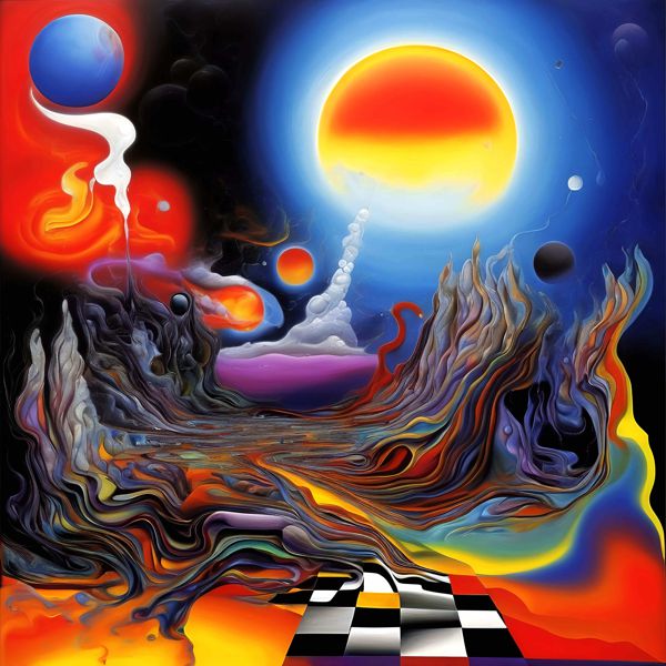 AIアートポスター 弓なきメタリアリズム オリジナルアート作品 アートポスター アートプリント 壁掛けアート ウォールアート インテリア デジタルアート 現代アート