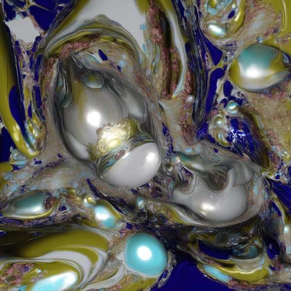 AIアートポスター カナブストラクド「矢なき±不条理リアリズムとフラクタル」 Kanabstracd オリジナルアート作品 アートポスター アートプリント 壁掛けアート ウォールアート インテリア デジタルアート 現代アート