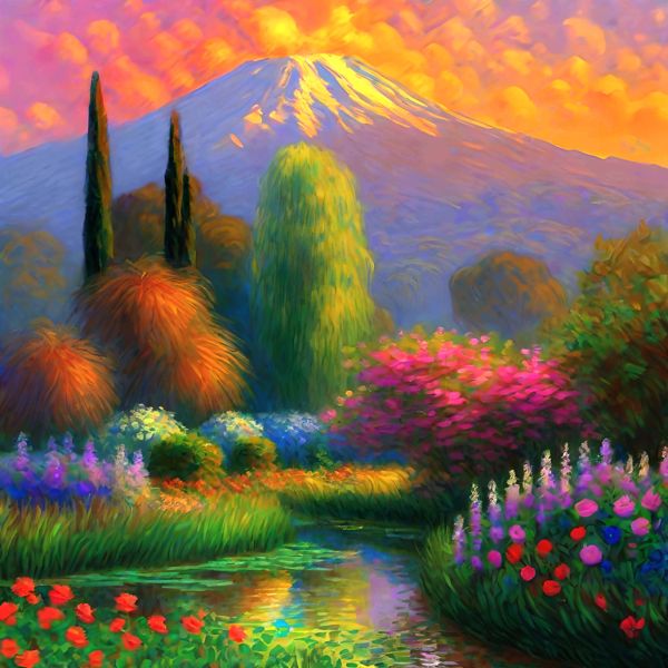 AIアートポスター モノクロームとジャクソン・ポロックに影響されないカナブストラクドとモネとによる 「入り組んだ」 オリジナルアート作品 アートポスター アートプリント インテリア