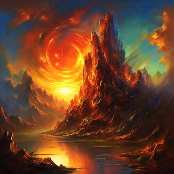 AIアートポスター カナブストラクド「白黒傘なき…」 Kanabstracd オリジナルアート作品 アートポスター アートプリント 壁掛けアート ウォールアート インテリア デジタルアート 現代アート