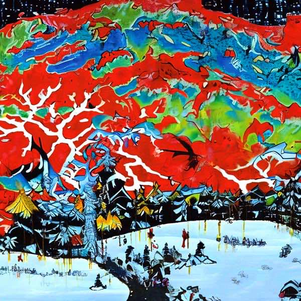 AIアートポスター カナ「量子」 Yasusi Kanada オリジナルアート作品 アートポスター アートプリント 壁掛けアート ウォールアート インテリア デジタルアート 現代アート