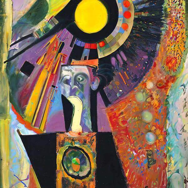 AIアートポスター カンディンスキーに学んだ … オリジナルアート作品 アートポスター アートプリント 壁掛けアート ウォールアート インテリア デジタルアート 現代アート