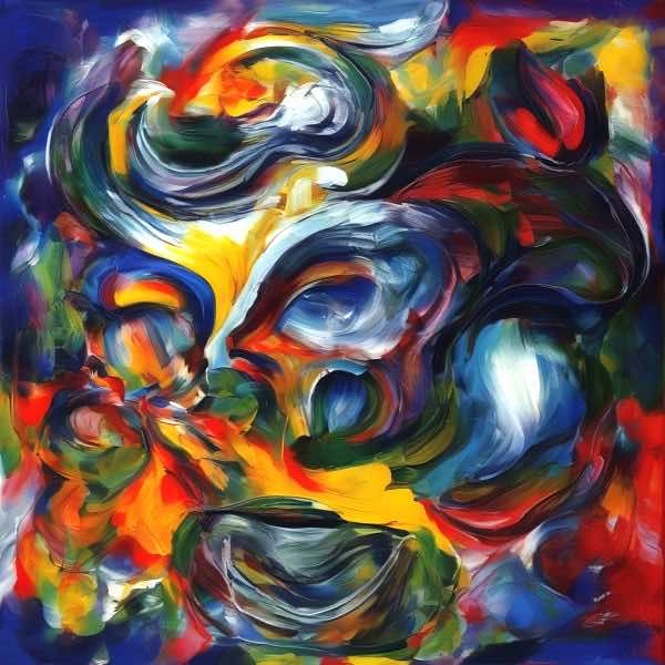 AIアートポスター カナブストラクド「ピカビア的矢なき±超現実」 Kanabstracd オリジナルアート作品 ア..