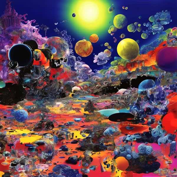 AIアートポスター カナブストラクド「矢羽根なき±超現実」 Kanabstracd オリジナルアート作品 アートポ..