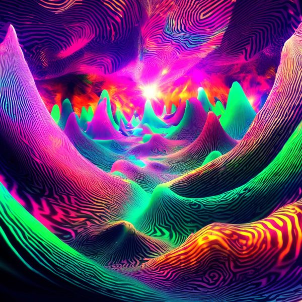 Rakuten - AIアートポスター カナブストラクド「非モンドリアン的超現実」 Kanabstracd オリジナルアート作品 アートポスター アートプリント 壁掛けアート ウォールアート インテリア デジタルアート 現代アート