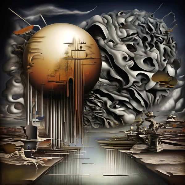 AIアートポスター カナブストラクド「Hilma Af Clint 的±超現実」 Kanabstracd オリジナルアート作品 ..