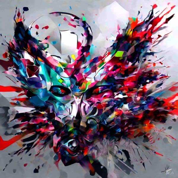 AIアートポスター カナ「非ミレー的canadaやedoやアニメなき…」 Yasusi Kanada オリジナルアート作品 アートポスター アートプリント 壁掛けアート ウォールアート インテリア デジタルアート 現代アート