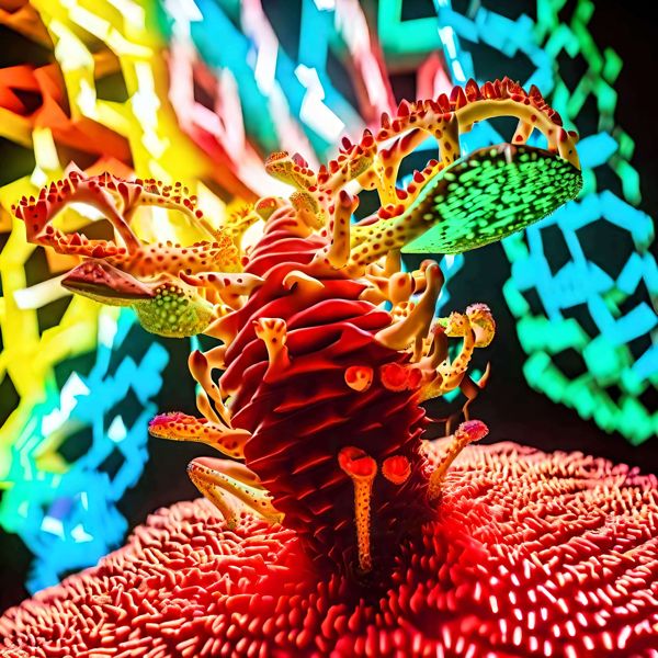 AIアートポスター 単純なグレーに影響されない「4D」 オリジナルアート作品 アートポスター アートプリント 壁掛けアート ウォールアート インテリア デジタルアート 現代アート