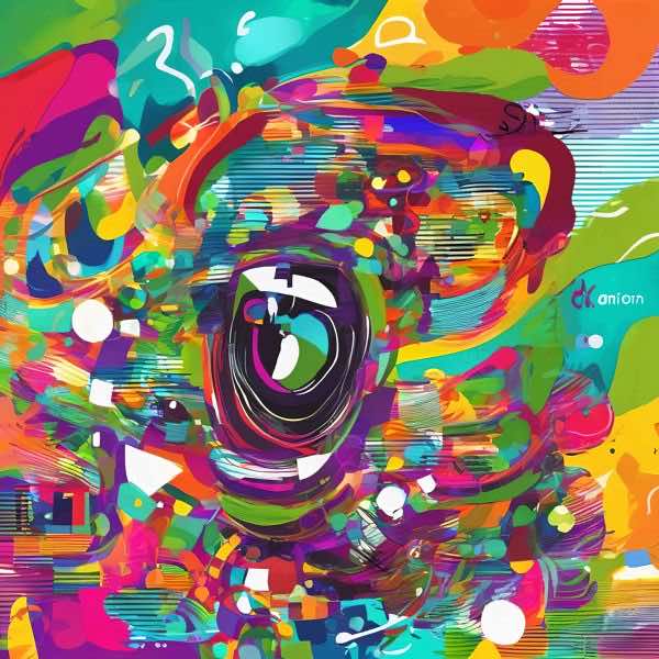 AIアートポスター カナブストラクド「ルノアール的有刺なき±超現実」 Kanabstracd オリジナルアート作品 アートポスター アートプリント 壁掛けアート ウォールアート インテリア デジタルアート 現代アート