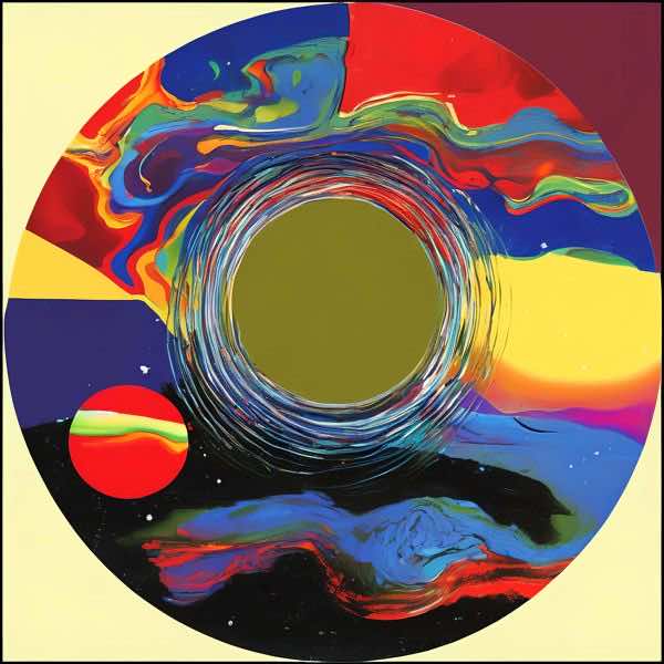 AIアートポスター カナブストラクド「アフ・クリント的矢羽根なき超現実」 Kanabstracd オリジナルアー..