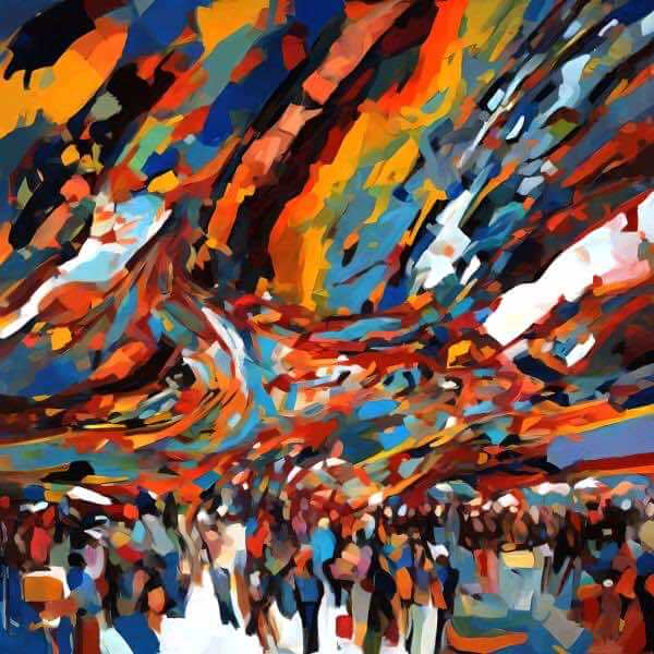 AIアートポスター カナ「非菊川英山的…」 Yasusi Kanada オリジナルアート作品 アートポスター アート..