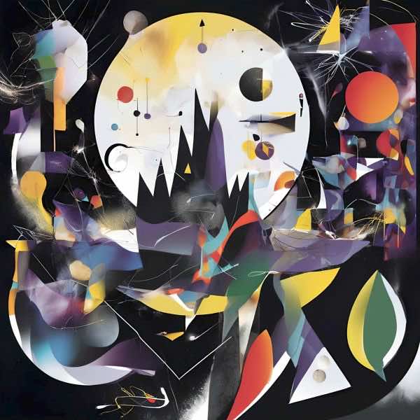 AIアートポスター カナブストラクド「ローランサン的超現実」 Kanabstracd オリジナルアート作品 アートポスター アートプリント 壁掛けアート ウォールアート インテリア デジタルアート 現代アート