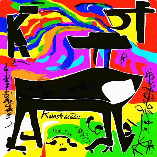 Posters （Art） - AIアートポスター カナブストラクド「網なき…」 Kanabstracd オリジナルアート作品 アートポスター アートプリント 壁掛けアート ウォールアート インテリア デジタルアート 現代アート