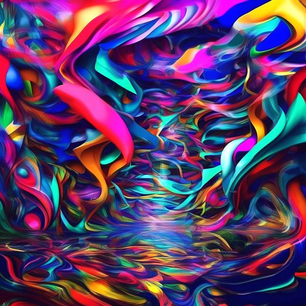 AIアートポスター カナブストラクド「Af Clint East 的超現実」 Kanabstracd オリ...