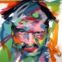 AIアートポスター 有刺の影響を排したカナブストラクドと否認されたフランシス・ベーコンの共作風… オリジナルアート作品 アートポスター アートプリント インテリ...