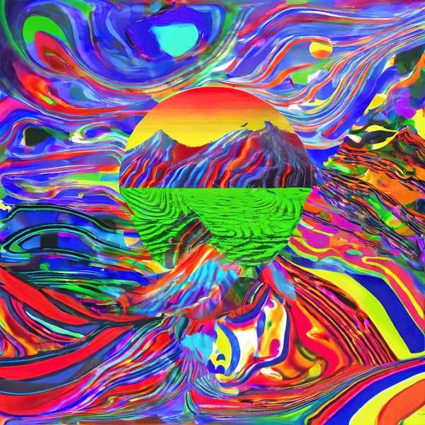 AIアートポスター カナブストラクド「Clint 的弓なき±超現実」 Kanabstracd オリジナルアート作品 アー..