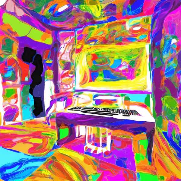 AIアートポスター カナブストラクド「リヒター的矢なき±超現実」 Kanabstracd オリジナルアート作品 アートポスター アートプリント 壁掛けアート ウォールアート インテリア デジタルアート 現代アート