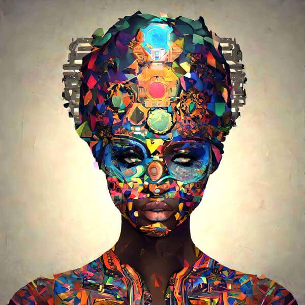 AIアートポスター カナ「非ルーベンス的canadaやedoなき…」 Yasusi Kanada オリジナルアート作品 アートポスター アートプリント 壁掛けアート ウォールアート インテリア デジタルアート 現代アート