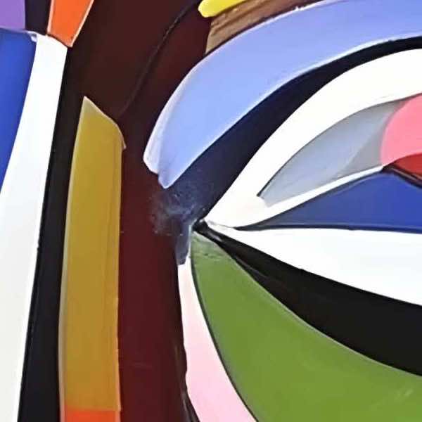 AIアートポスター カナブストラクド「ピカスビア的結び目なき超現実」 Kanabstracd オリジナルアート作品 アートポスター アートプリント 壁掛けアート ウォールアート インテリア デジタルアート 現代アート