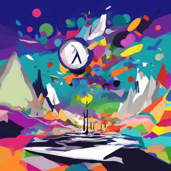 AIアートポスター カナブストラクド「H.ボス的結び目なき超現実」 Kanabstracd オリジナルアート作品 ..