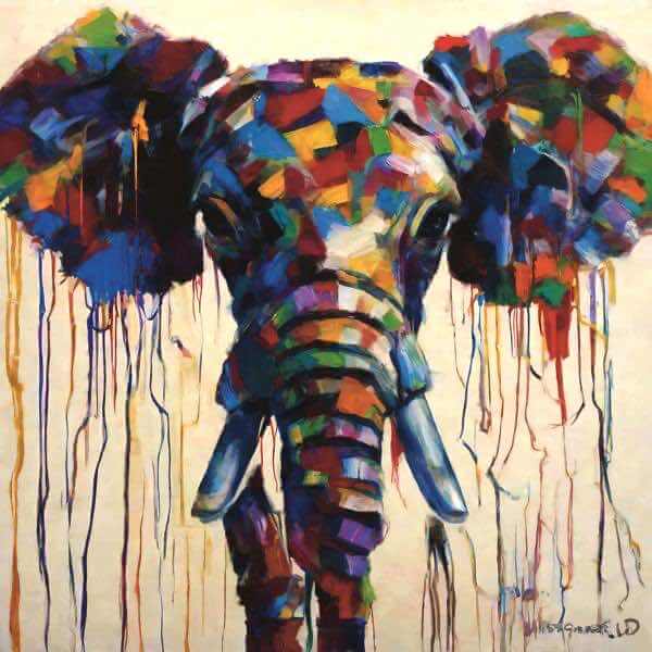 AIアートポスター サーモンに影響されないカナブストラクドによる … オリジナルアート作品 アートポスター アートプリント インテリア