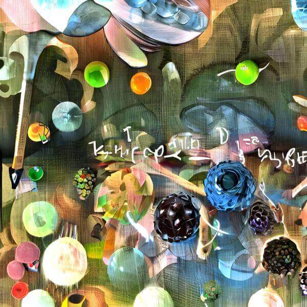 AIアートポスター 「ウイルス」 オリジナルアート作品 アートポスター アートプリント 壁掛けアート ウ..