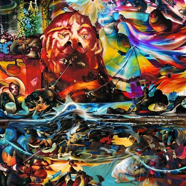 Rakuten - AIアートポスター 否認されたダリ風… オリジナルアート作品 アートポスター アートプリント 壁掛けアート ウォールアート インテリア デジタルアート 現代アート