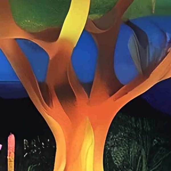 AIアートポスター カナブストラクド「ルソー的矢羽根なき超現実」 Kanabstracd オリジナルアート作品 アートポスター アートプリント 壁掛けアート ウォールアート インテリア デジタルアート 現代アート