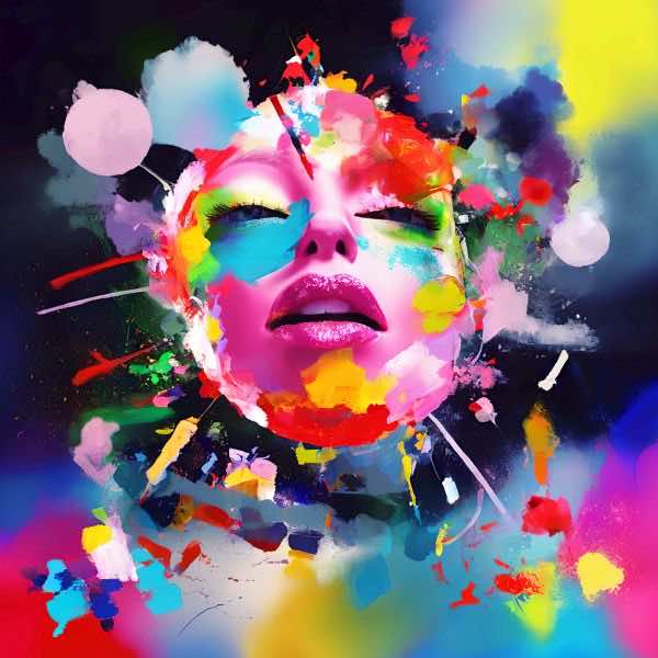 AIアートポスター カナブストラクド「 Afklimt 的木目なき±超現実」 Kanabstracd オリジナルアート作品 アートポスター アートプリント 壁掛けアート ウォールアート インテリア デジタルアート 現代アート