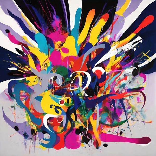 AIアートポスター タイル_屋根に影響されないカナブストラクドによる … オリジナルアート作品 アートポスター アートプリント インテリア