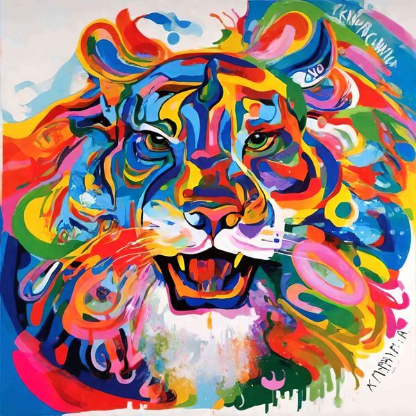 AIアートポスター 有刺_テクスチャに影響されないカナブストラクドによる … オリジナルアート作品 アートポスター アートプリント インテリア