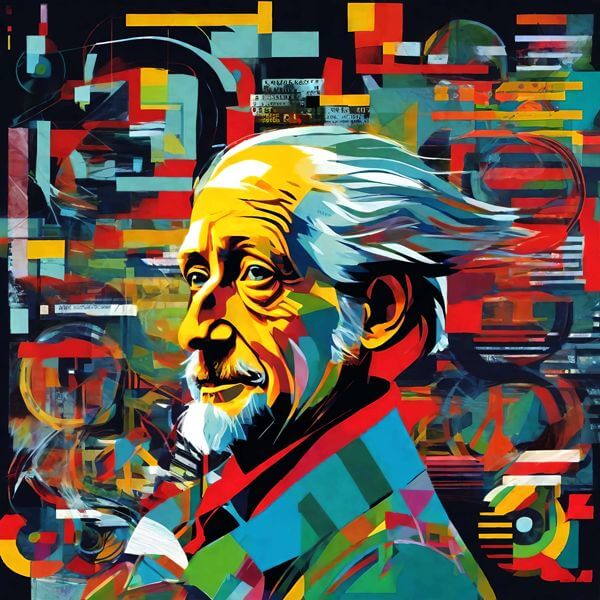 AIアートポスター カナブストラクド「レンブラント的…」 Kanabstracd オリジナルアート作品 アートポス..