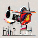 AIアートポスター ヘビテクスチャに影響されないカナブストラクドによる … オリジナルアート作品 アートポスター アートプリント インテリア