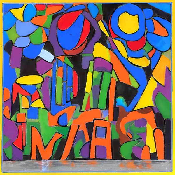 Rakuten - AIアートポスター カナブストラクド「複雑さや単純さなき…」 Kanabstracd オリジナルアート作品 アートポスター アートプリント 壁掛けアート ウォールアート インテリア デジタルアート 現代アート