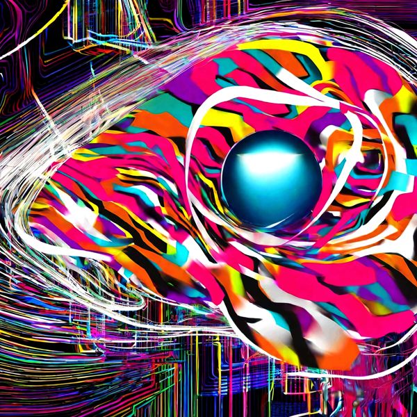 AIアートポスター カナブストラクド「非セザンヌ的…」 Kanabstracd オリジナルアート作品 アートポスタ..