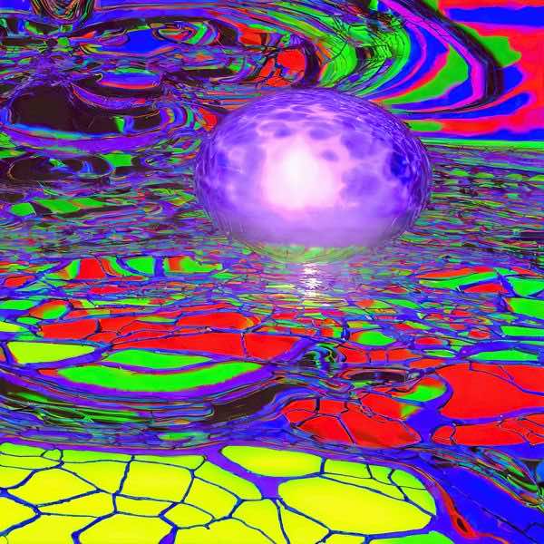 AIアートポスター カナブストラクド「Kob 的矢なき±超現実」 Kanabstracd オリジナルアート作品 アート..