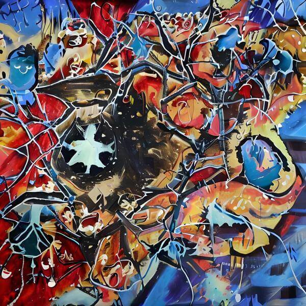 AIアートポスター … オリジナルアート作品 アートポスター アートプリント 壁掛けアート ウォールアー..