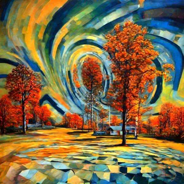 AIアートポスター カナ「アニメなき無限」 Yasusi Kanada オリジナルアート作品 アートポスター アート..