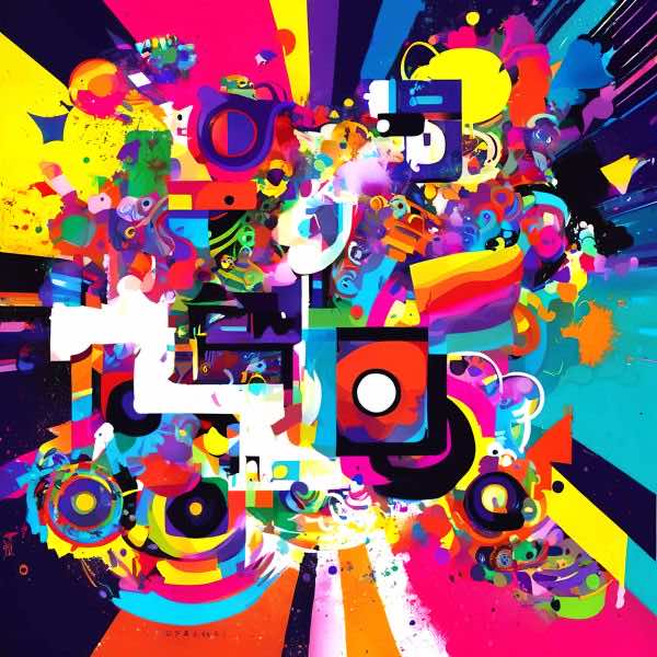 AIアートポスター カナブストラクド「有刺なきReady」 Kanabstracd オリジナルアート作品 アートポスター アートプリント 壁掛けアート ウォールアート インテリア デジタルアート 現代アート