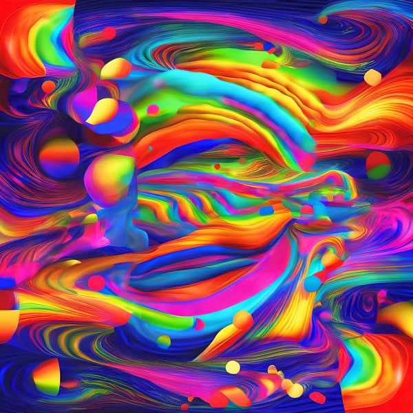 AIアートポスター カナブストラクド「グレーズ的超現実」 Kanabstracd オリジナルアート作品 アートポ..