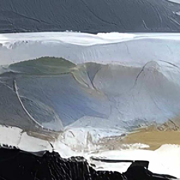 AIアートポスター カナブストラクド「リヒター的結び目なき…」 Kanabstracd オリジナルアート作品 アートポスター アートプリント 壁掛けアート ウォールアート インテリア デジタルアート 現代アート