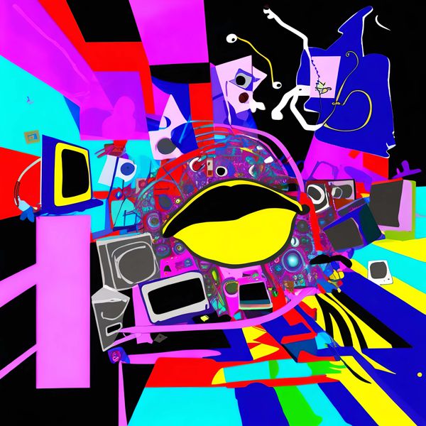 AIアートポスター カナブストラクド「杉木目なき超現実」 Kanabstracd オリジナルアート作品 アートポスター アートプリント 壁掛けアート ウォールアート インテリア デジタルアート 現代アート