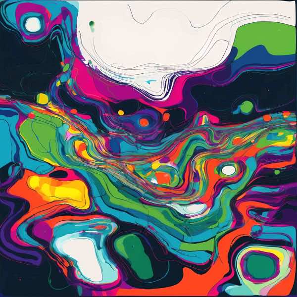 AIアートポスター カナブストラクド「クリムト的矢羽根なき…」 Kanabstracd オリジナルアート作品 アートポスター アートプリント 壁掛けアート ウォールアート インテリア デジタルアート 現代アート