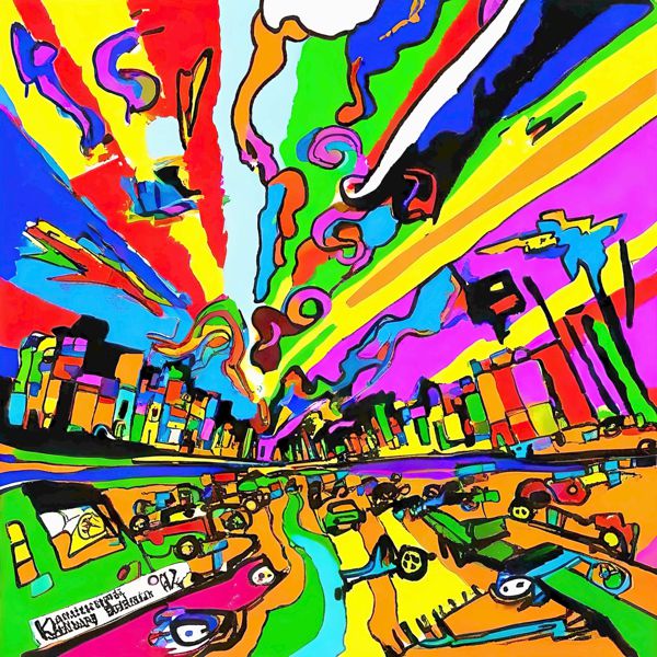 AIアートポスター カナブストラクド「網なき±超現実」 Kanabstracd オリジナルアート作品 アートポスター アートプリント 壁掛けアート ウォールアート インテリア デジタルアート 現代アート