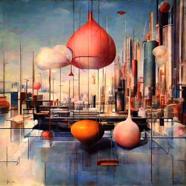 AIアートポスター カナ「africanなき±相対性」 Yasusi Kanada オリジナルアート作品 アートポスター ア..