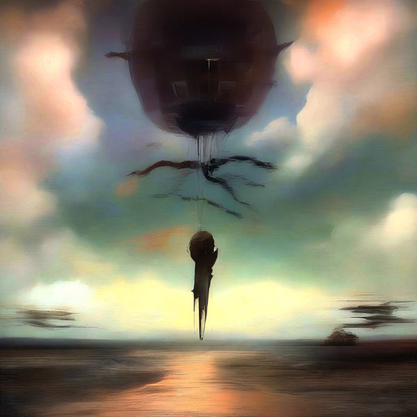 Posters （Art） - AIアートポスター カナブストラクド「Clint East 的網なき超現実」 Kanabstracd オリジナルアート作品 アートポスター アートプリント 壁掛けアート ウォールアート インテリア デジタルアート 現代アート