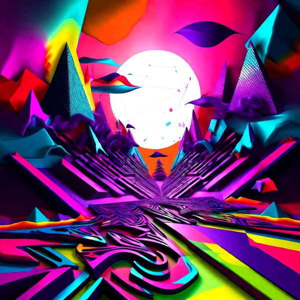 Rakuten - AIアートポスター カナブストラクド「非ボッティチェリ的超現実」 Kanabstracd オリジナルアート作品 アートポスター アートプリント 壁掛けアート ウォールアート インテリア デジタルアート 現代アート