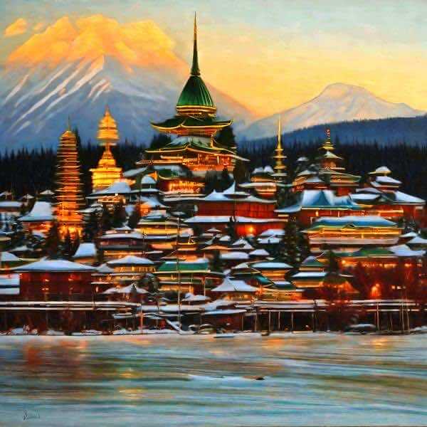 AIアートポスター カナ「アニメや悲惨なき…」 Yasusi Kanada オリジナルアート作品 アートポスター アートプリント 壁掛けアート ウォールアート インテリア デジタルアート 現代アート