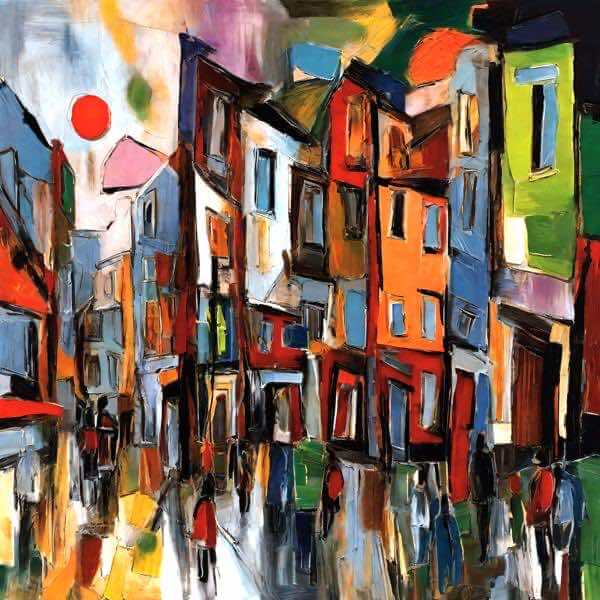 AIアートポスター カナブストラクド「波打つ市松模様なき…」 Kanabstracd オリジナルアート作品 アート..